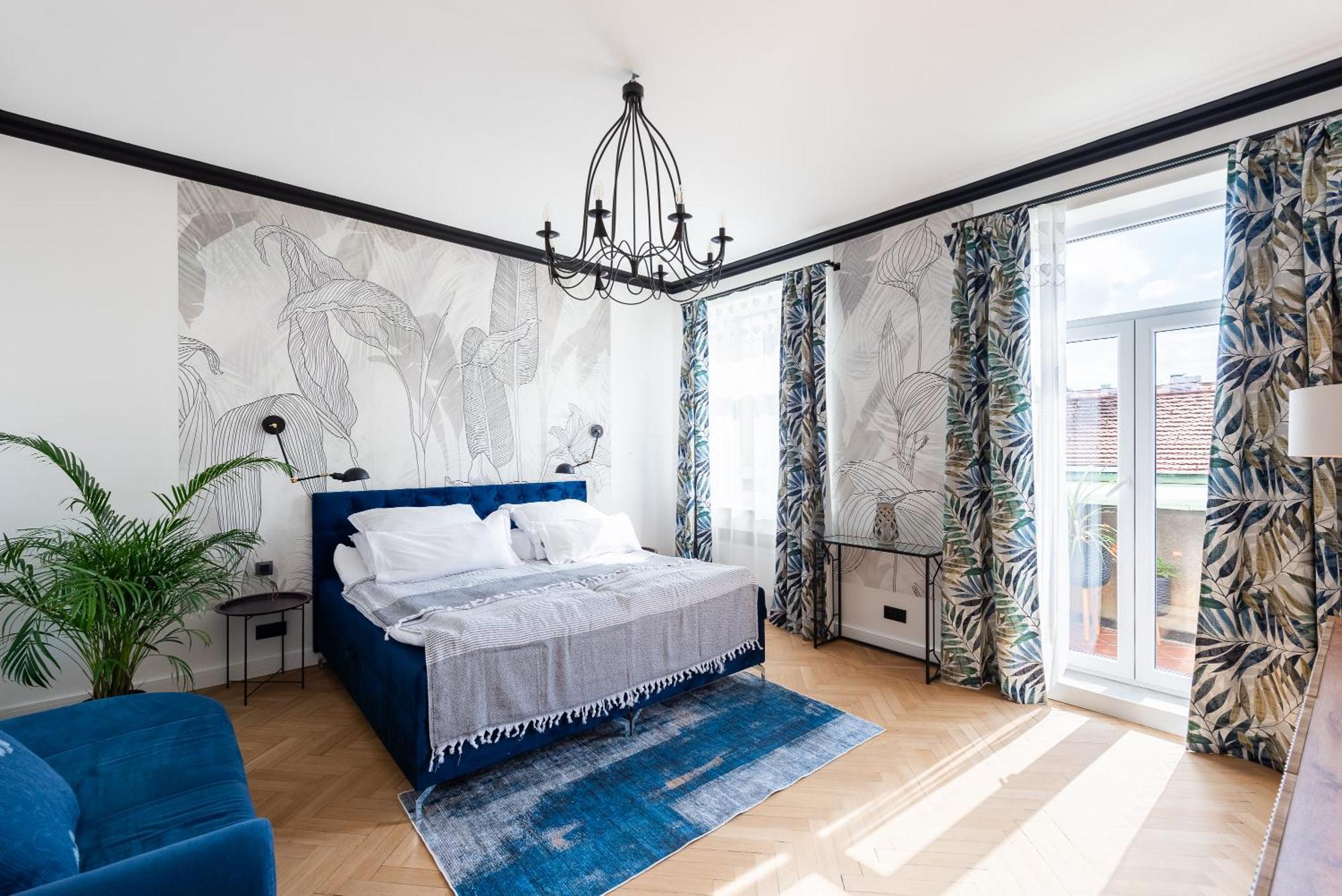 Luxury Apartment With A Balcony And A Terrace Praga Exterior foto
